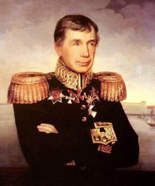 Russian navigator Ivan Fedorovich Kruzenshtern